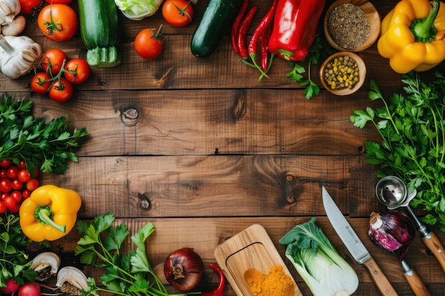 Кухонные инструменты и ингредиенты